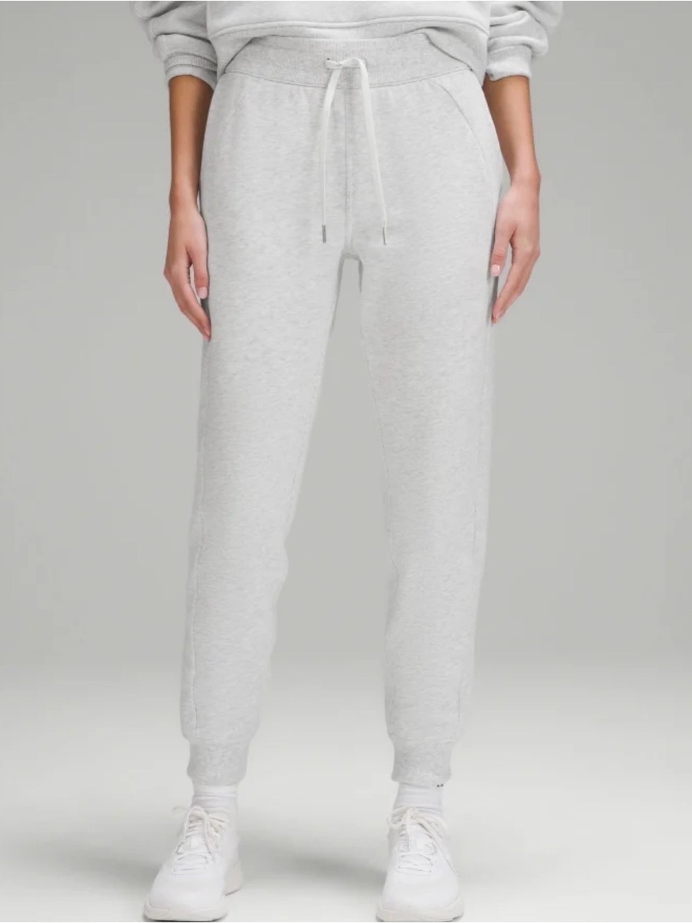 lululemon athletica Light Heather Gray women Jogger Sweatpants
